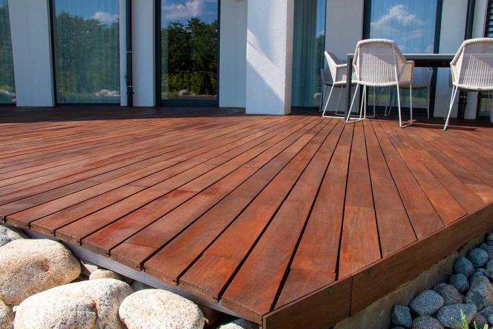 Création de terrasse en bois, Cabourg