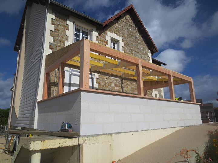 Création de terrasse en bois Caen